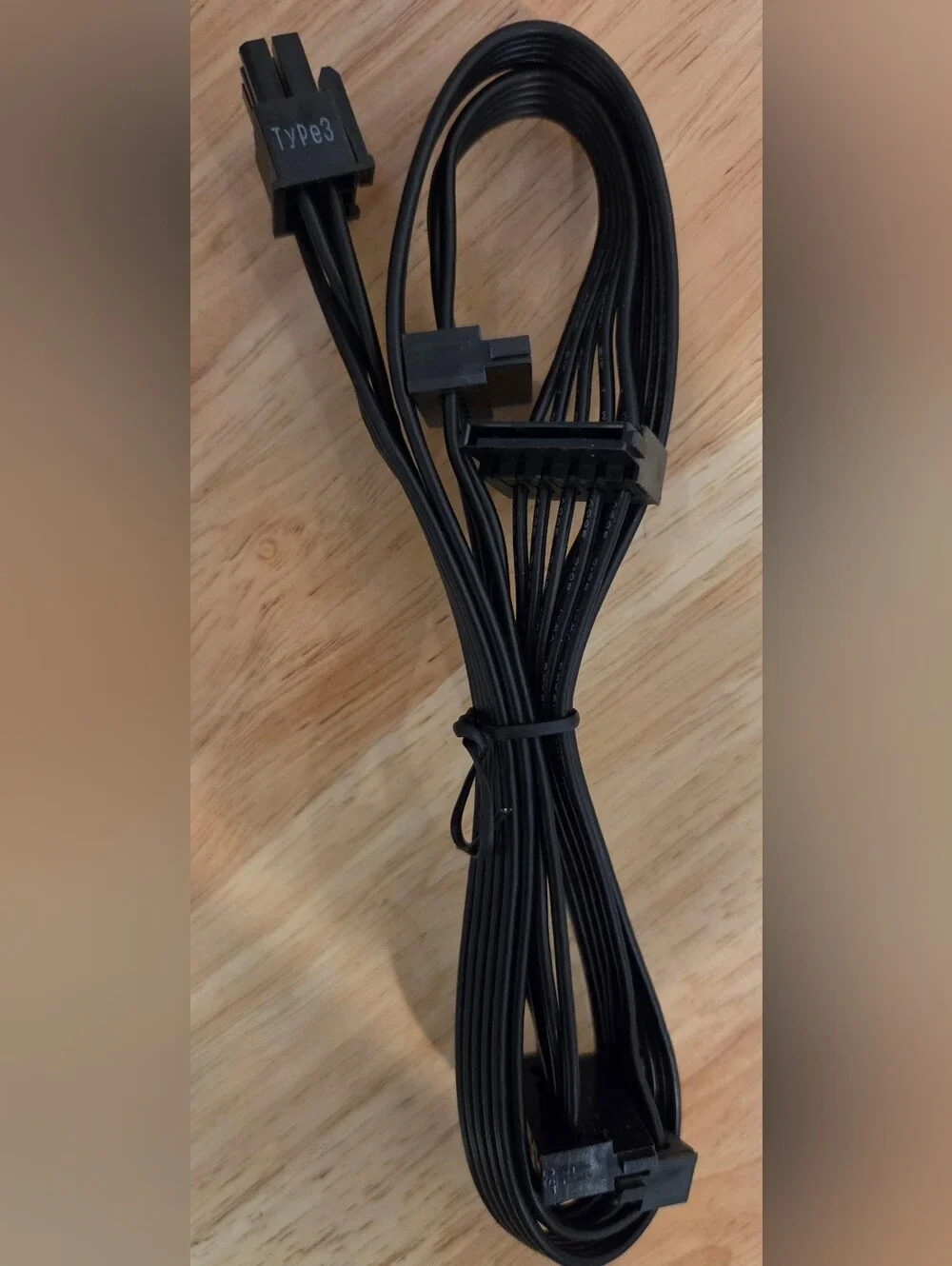 Lot Of 8 Cables Assorted Type 3 8-Pin CPU 4-Pin Floppy PCI-E P01001 New Untested